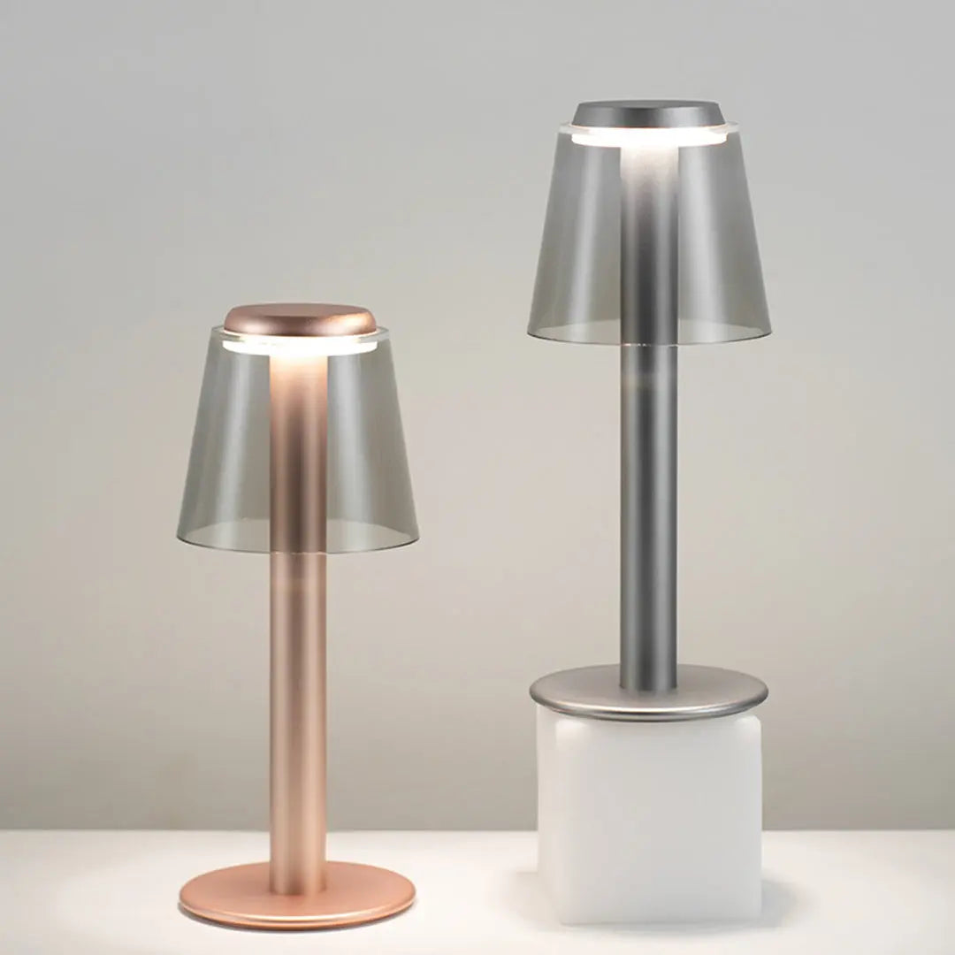 Minimalist Adjustable USB Table Lamps - Decorative Lighting Solutions Luxe