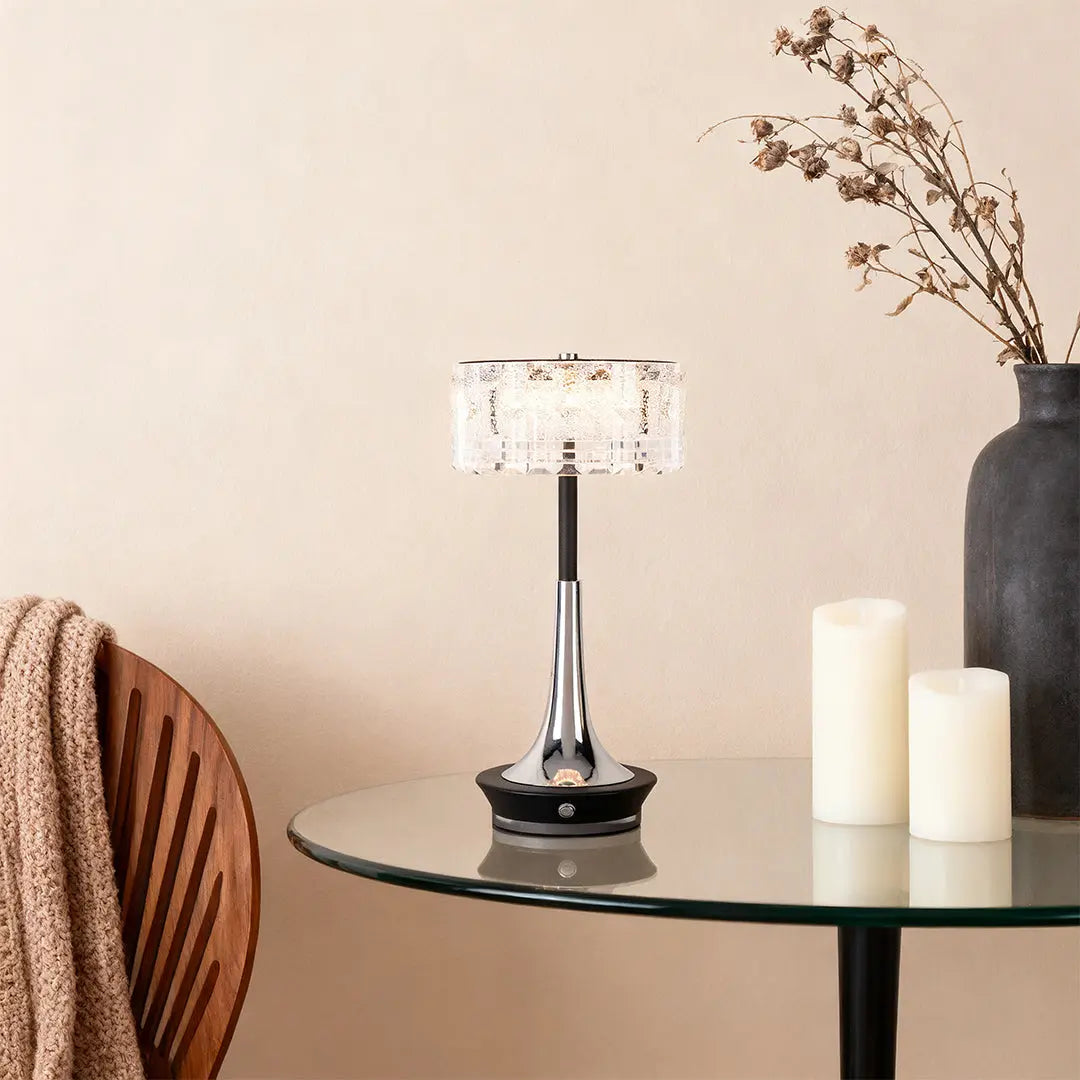 Portable Cordless Mushroom Table Lamp - INS-Style Atmosphere Light Luxe
