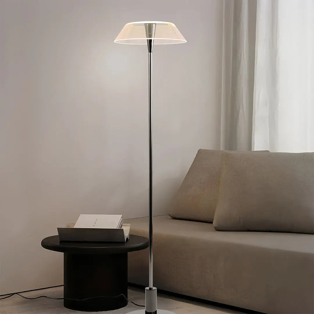 Contemporary Slimline Standing Lamps - Minimalist Craft Floor Lamp Luxe