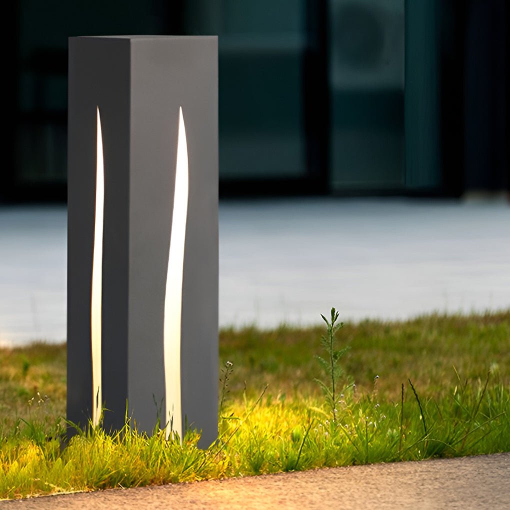 stylish rectangular led garden pathway lights for outdoor landscape illumination