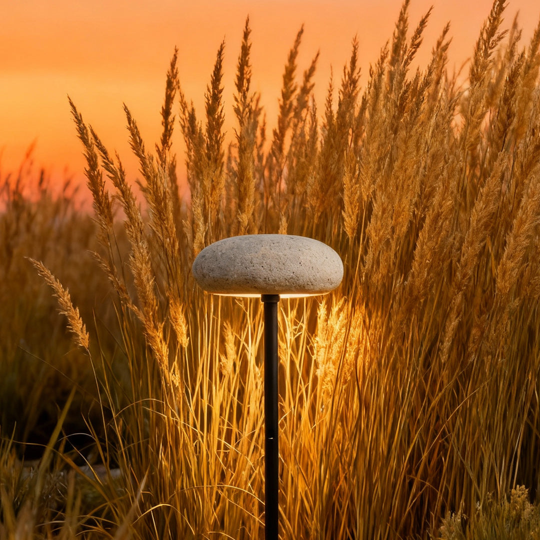 Mushroom Path Light — Matte Finish, LED, IP65, Ra90, DC 24V, 25.8"–50.6" Heights