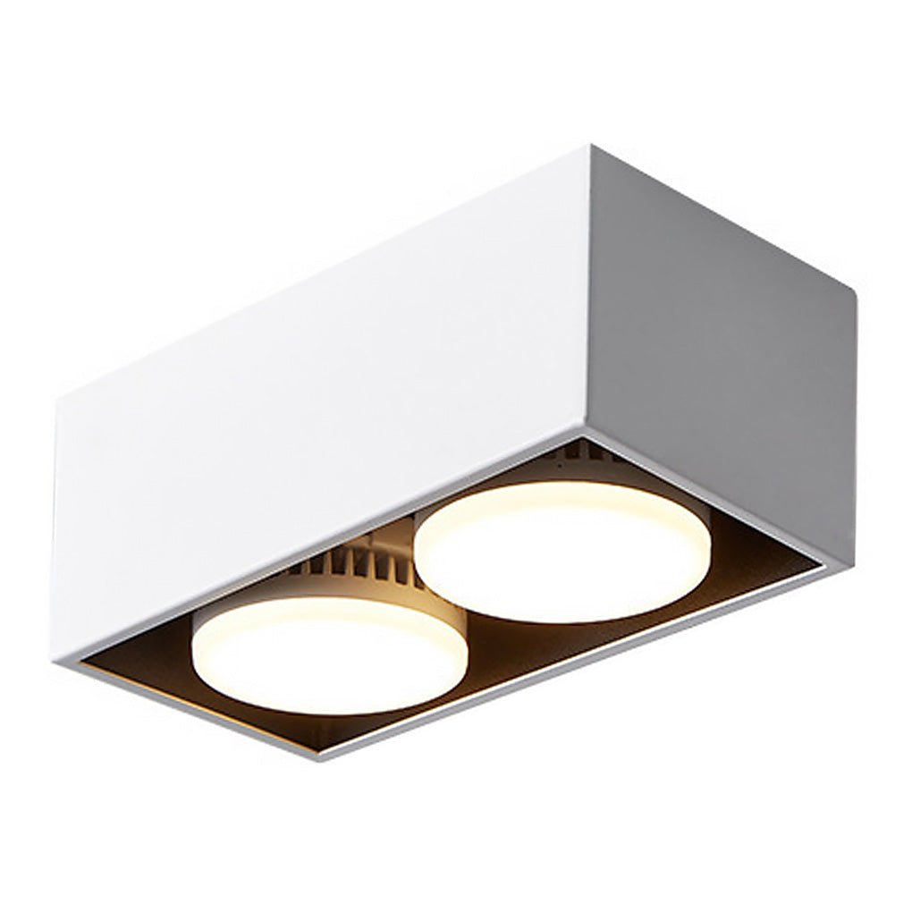Detachable Surface-Mount Downlight Spotlight — Aluminum, GX53 LED, 3-Step Dimming, No Main Lighting