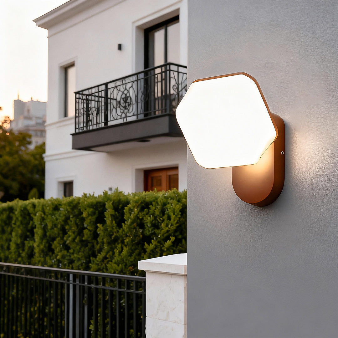 Swing Outdoor Wall Sconce — Aluminum, LED, 360° Rotatable, 25W / 35W, IP65 Weatherproof