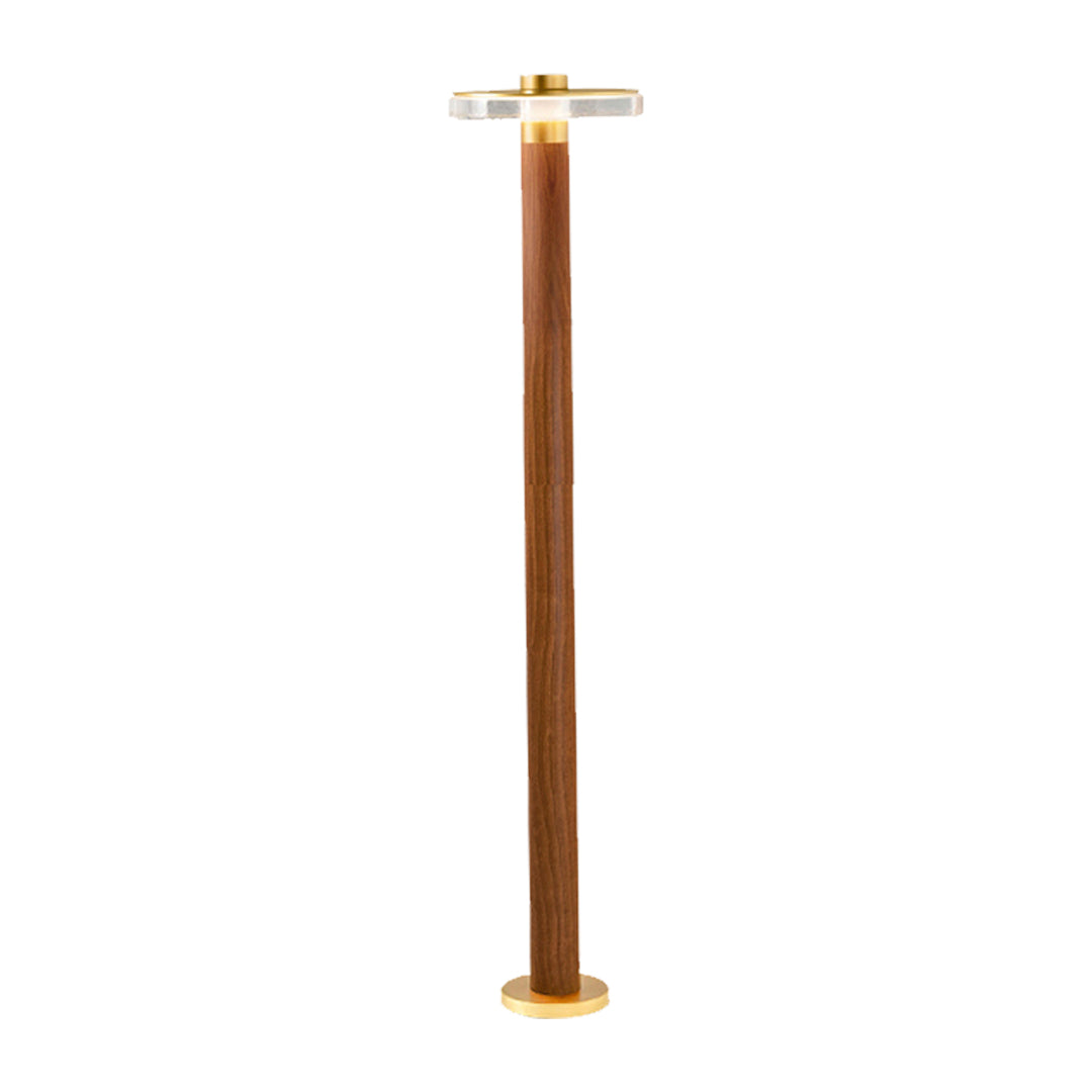 Gold Landscape Path Light — Die-Cast Aluminum, White Acrylic Shade, 12W LED, IP65, 3 Heights