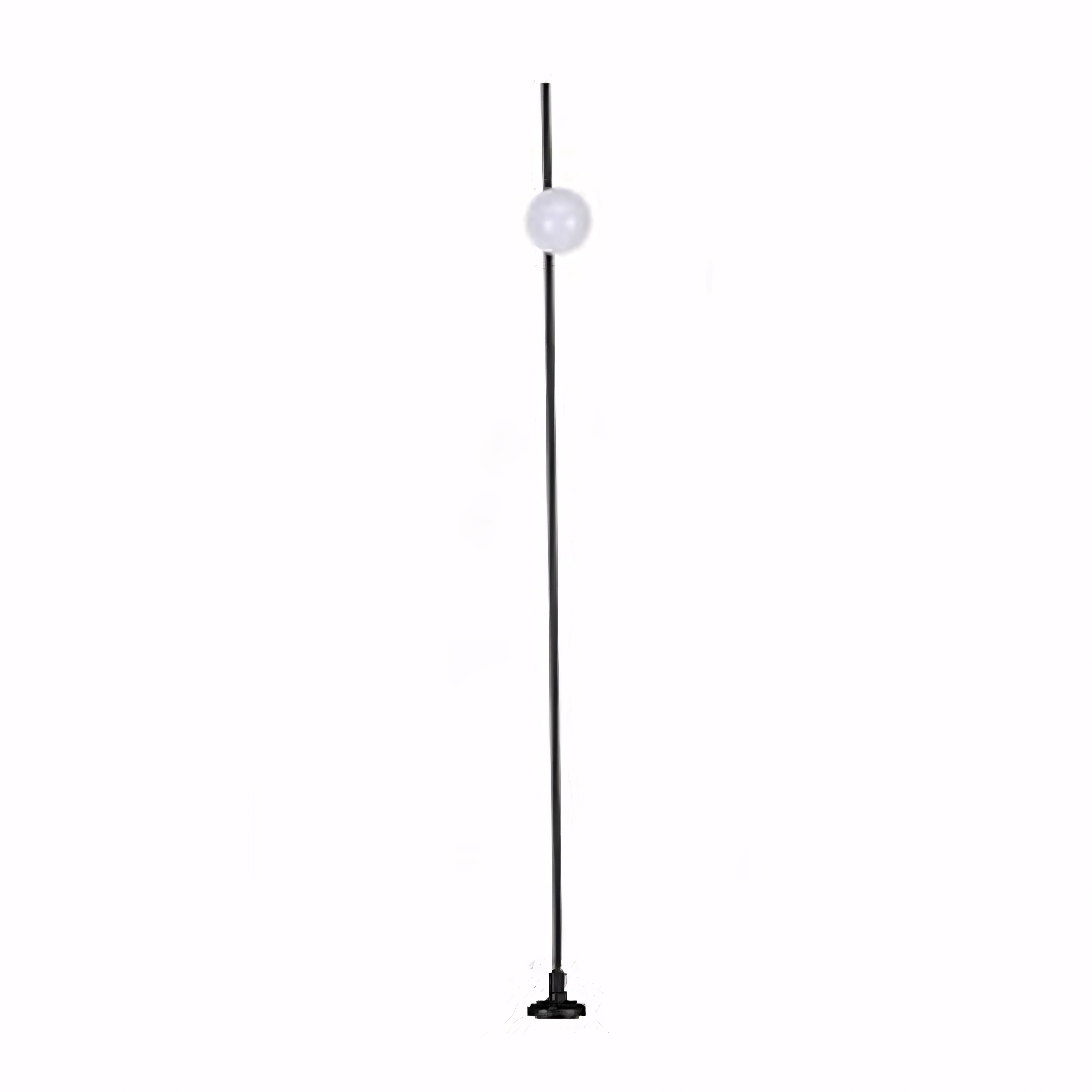 Spherical Modern Landscape Light — Aluminum, LED 3000K, IP65, DC 24V, Single or Dual Sphere, Stake or Base Mount