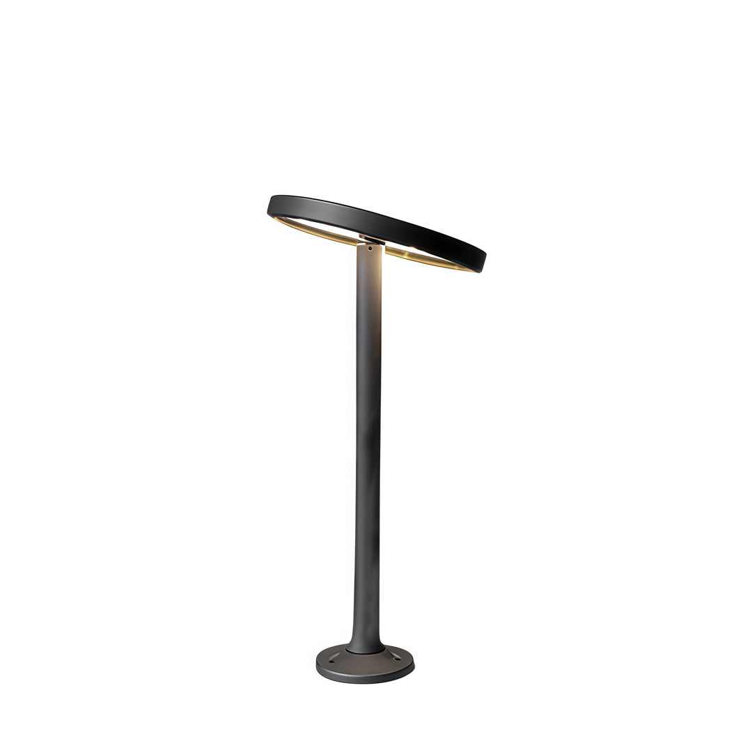 Modern Outdoor Path Light — Die-Cast Aluminum with Clear Glass Lens, LED, IP65, Hardwired, 4 Height Options (15.4" to 47.2")