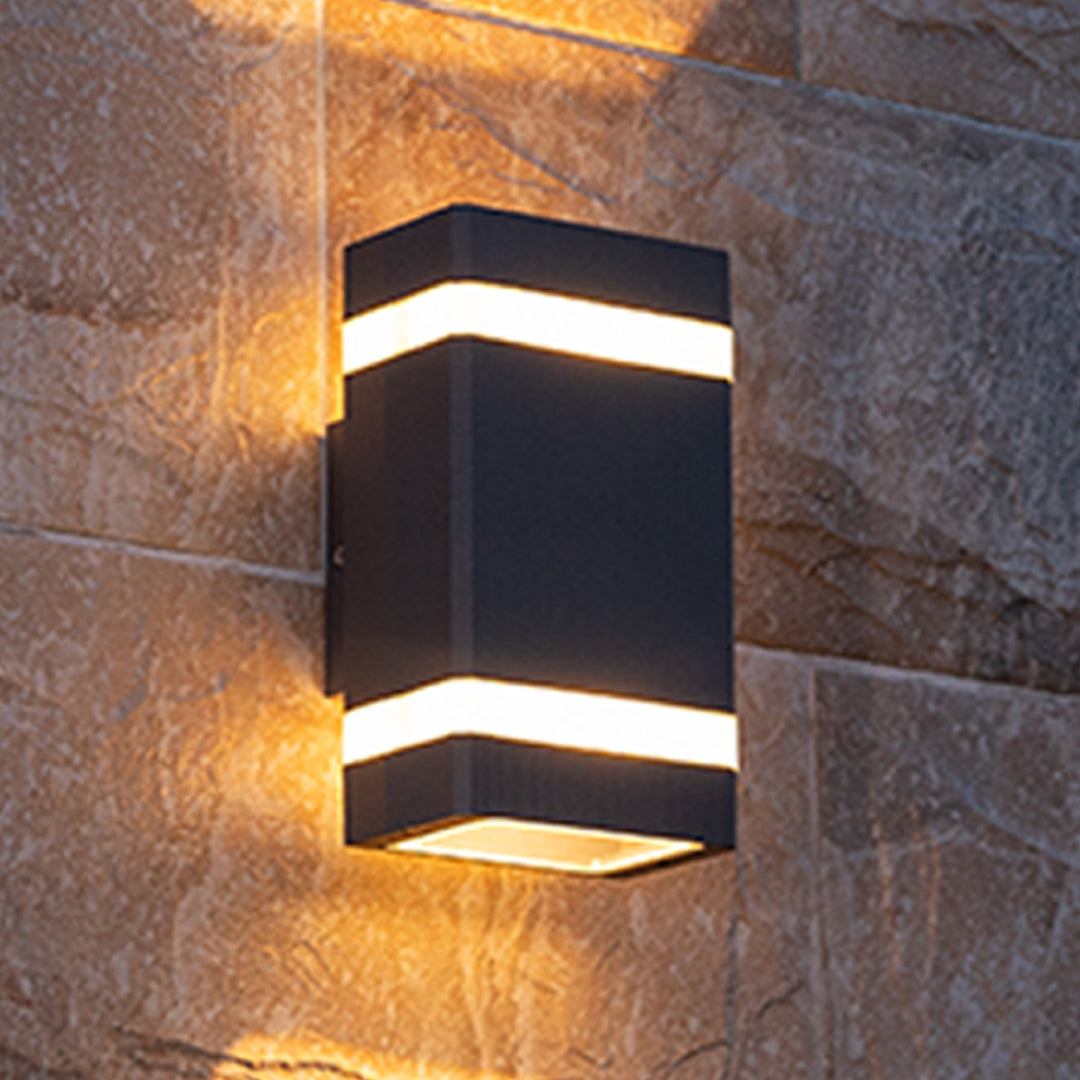 Modern Industrial Die-Cast Aluminum Garden Wall Lights - IP65 Rated Facade Lighting