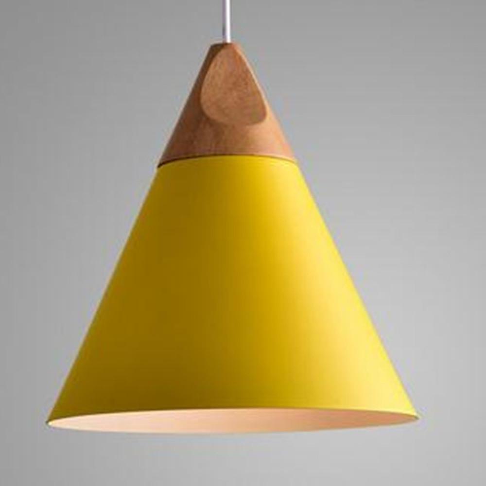 50" Conical Pendant Light — Aluminum, Retro Industrial, 1-Light E26/E27, 39" Adjustable Cord, Kitchen Island