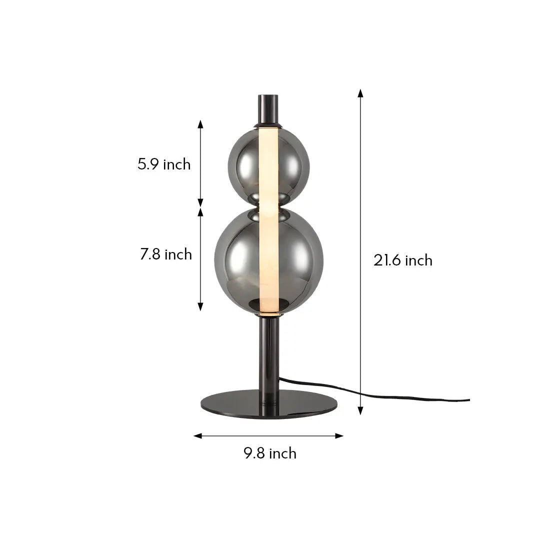 Modern Minimalist Art Table Lamp - Full Spectrum Eye-Care Design Luxe