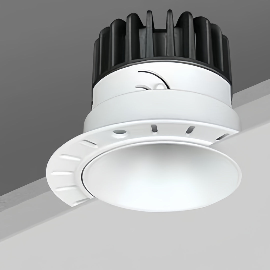Deep Anti-Glare Recessed LED Spotlight — Aluminum, 7W / 12W / 15W, 3000K or 4000K, Ra98