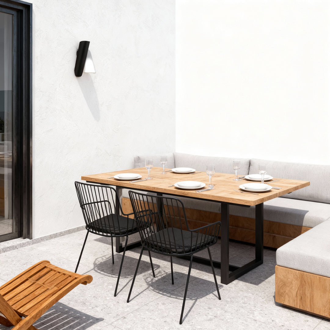 Waterproof Outdoor Geometric Up and Down Wall Lights