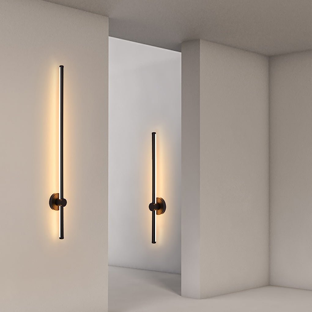 three color dimmable led wall lamp with rotatable design for living room background