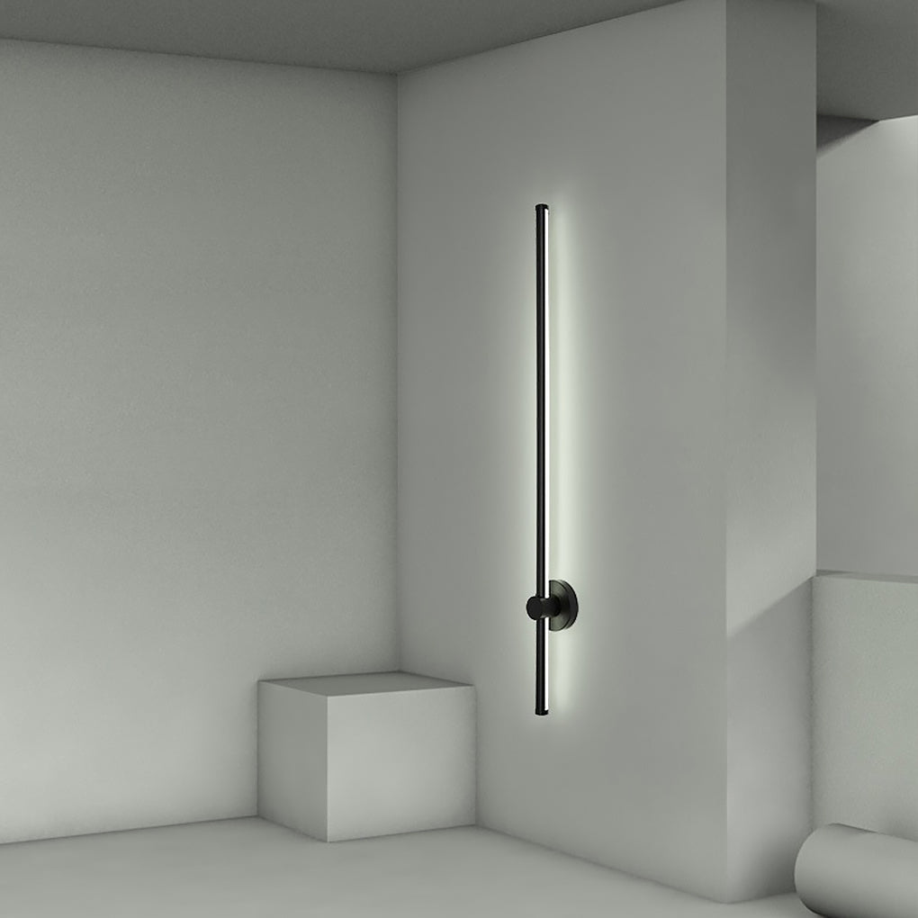 three color dimmable led wall lamp with rotatable design for living room background