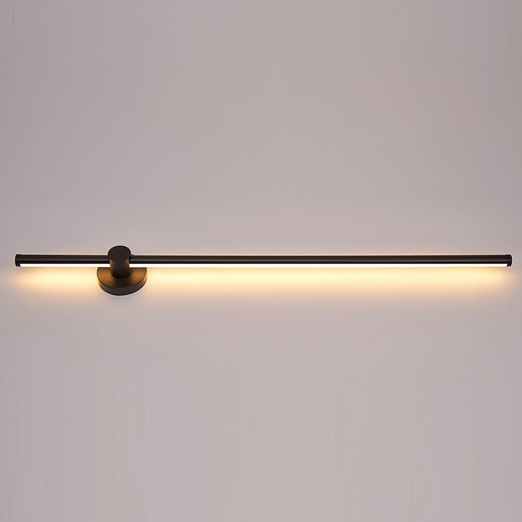 three color dimmable led wall lamp with rotatable design for living room background