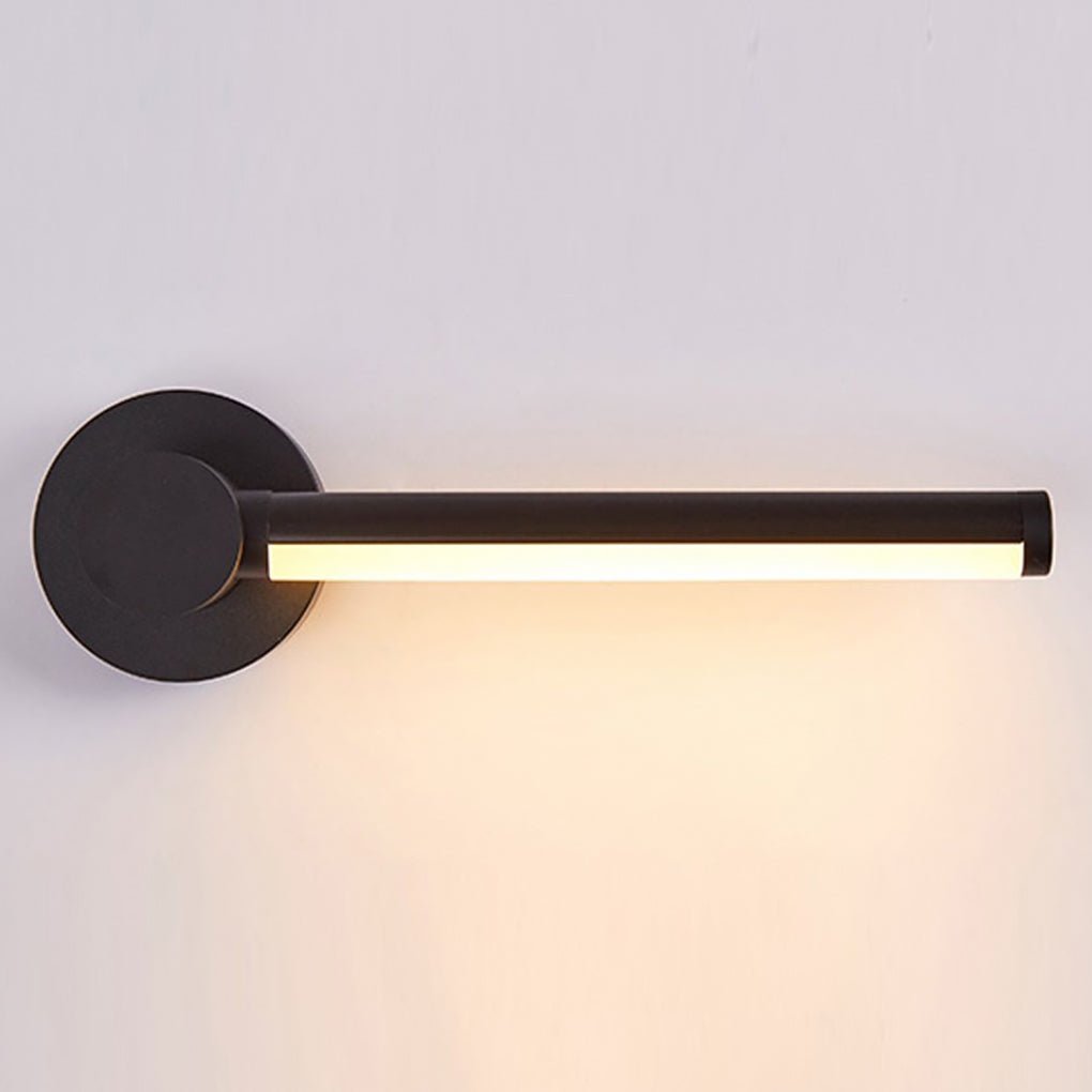 three color dimmable led wall lamp with rotatable design for living room background