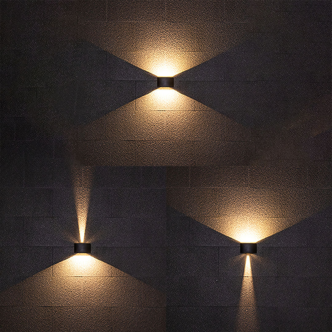 Minimalist Style LED Waterproof Outdoor Up and Down Wall Light