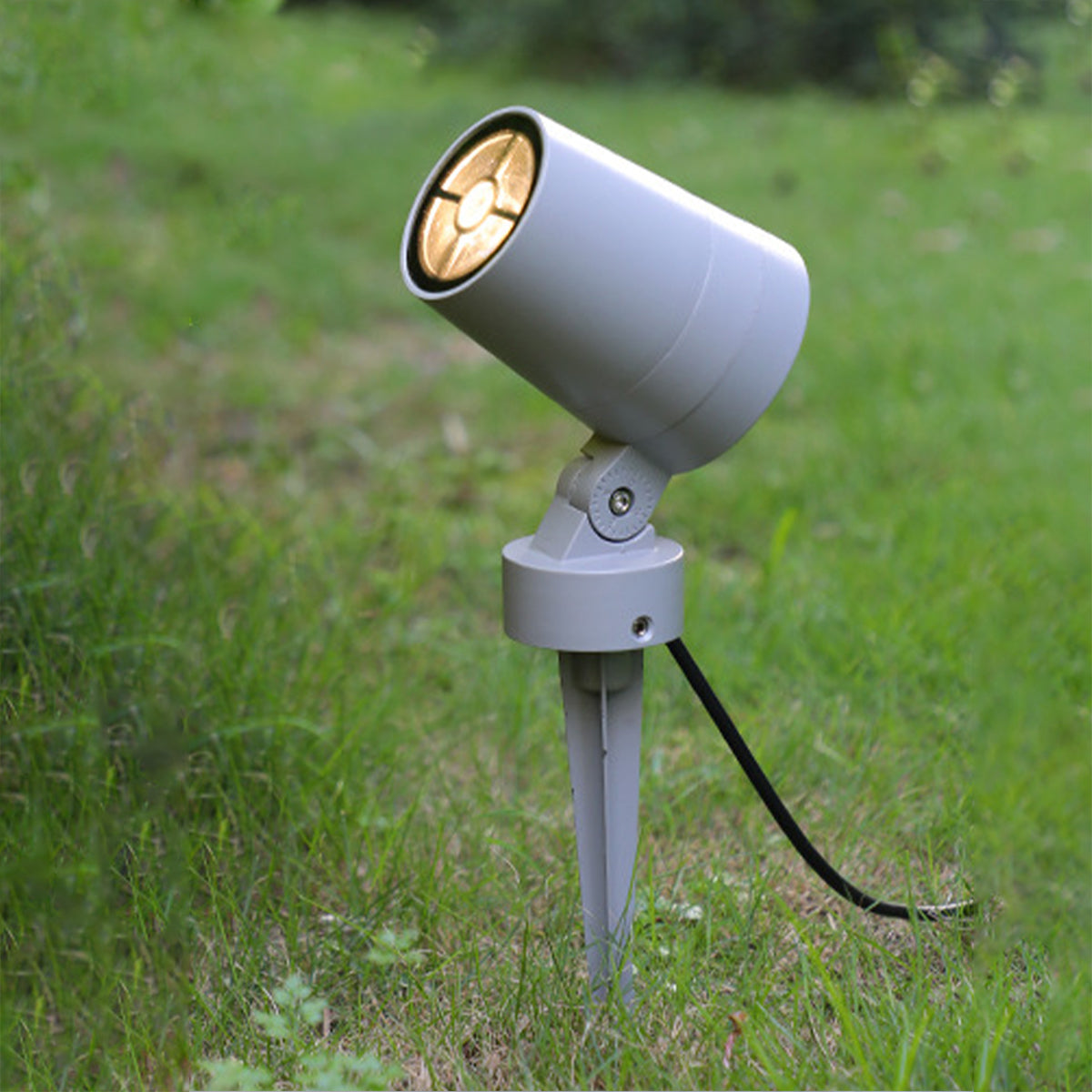 Modern Outdoor Garden Spotlight — Die-Cast Aluminum, LED, 10W/20W/30W, 3000K Warm White, IP65 Weatherproof