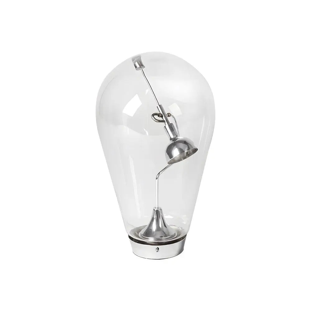 Industrial Magnetic Control Touch-Dimming Glass Bulb Desk Lamp for Home Office Luxe