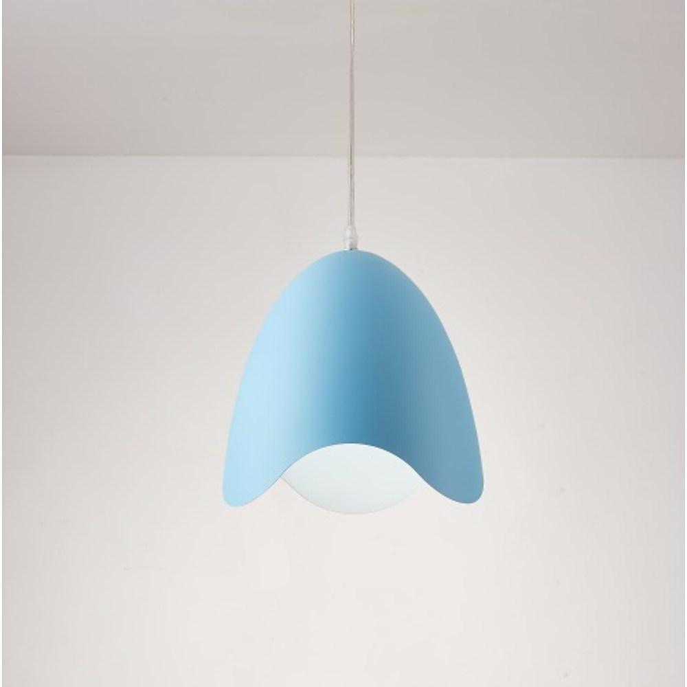 Half Eggshell 3-Light Pendant — Metal, Modern Industrial, Colorful (Yellow, Red, Blue)