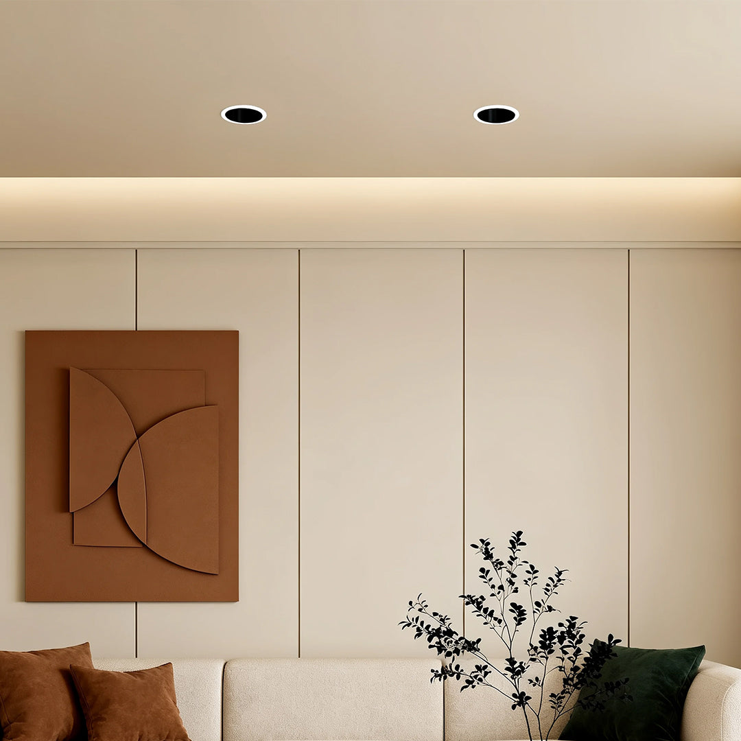 Waterproof Aluminum Recessed LED Downlights with Anti-Glare Design for Home Use