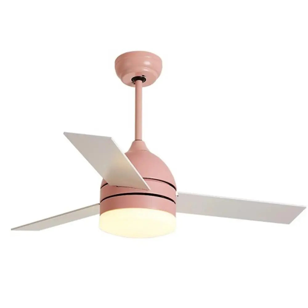 Nordic Ceiling Fans with Lights - Electroplated Metal and Acrylic LED Design Luxe