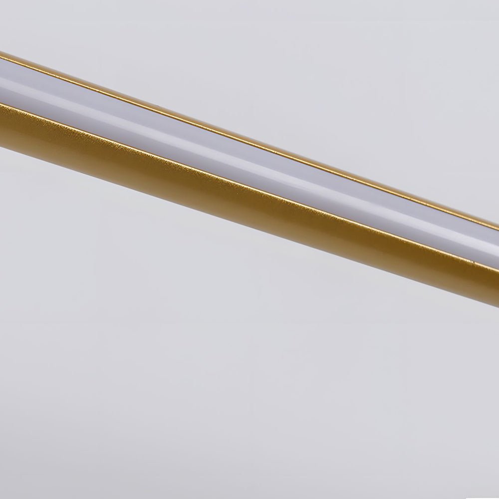 ultra slim cylindrical led bathroom vanity light with indirect lighting available in 268 386 and 504 lengths