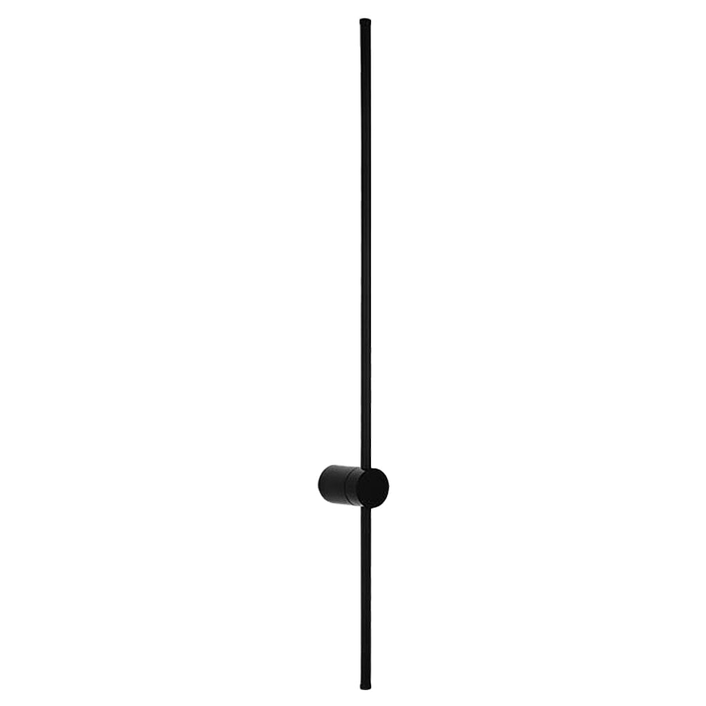 ultra thin black and gold nordic led linear wall lights