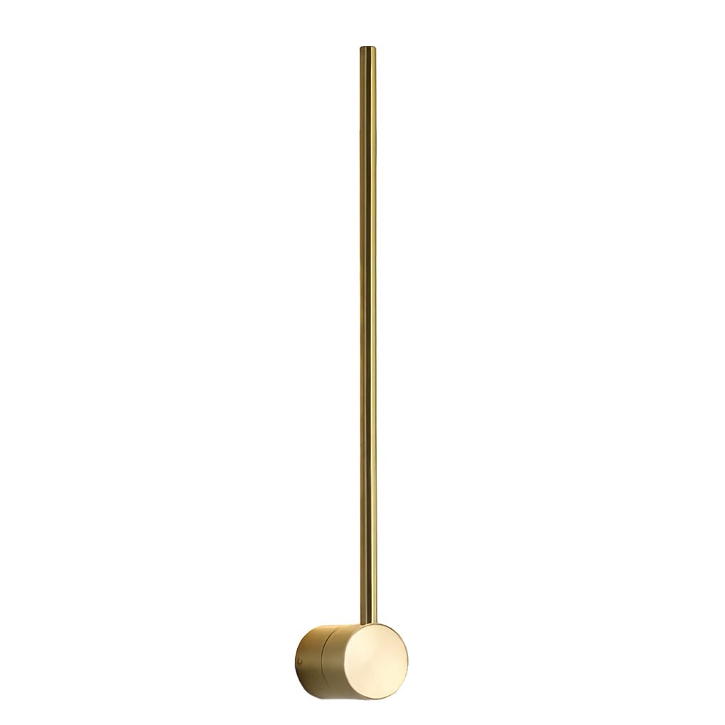 ultra thin black and gold nordic led linear wall lights