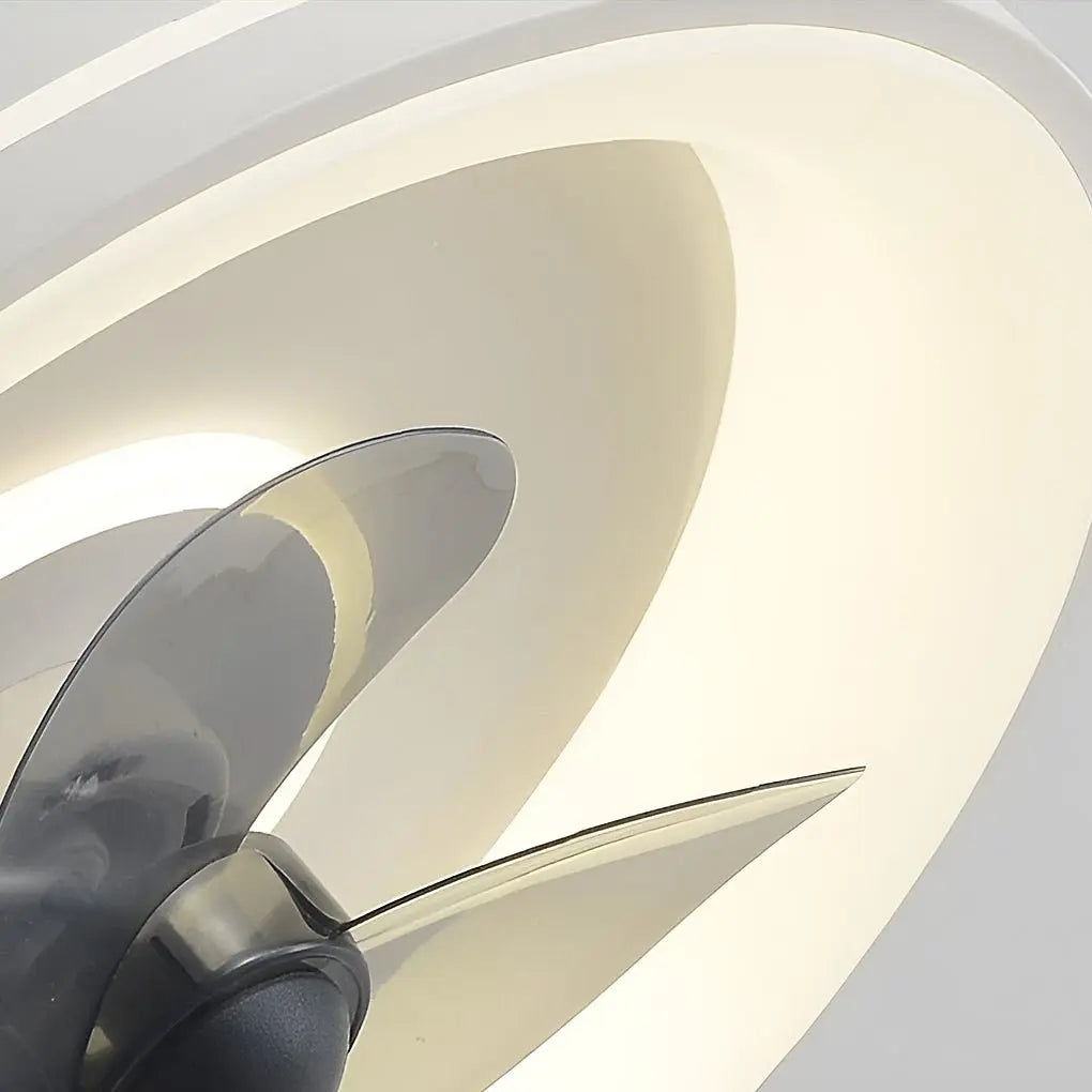 Ultra-Thin Nordic Inverter Ceiling Fan Light - Silent and Intelligent Ceiling Fan Lamp Luxe