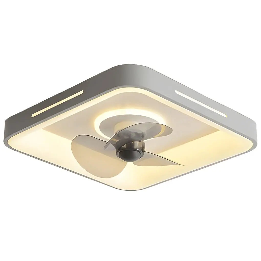 Ultra-Thin Nordic Inverter Ceiling Fan Light - Silent and Intelligent Ceiling Fan Lamp Luxe