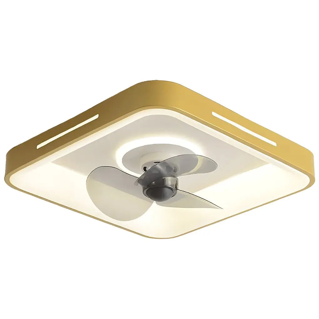 Ultra-Thin Nordic Inverter Ceiling Fan Light - Silent and Intelligent Ceiling Fan Lamp Luxe