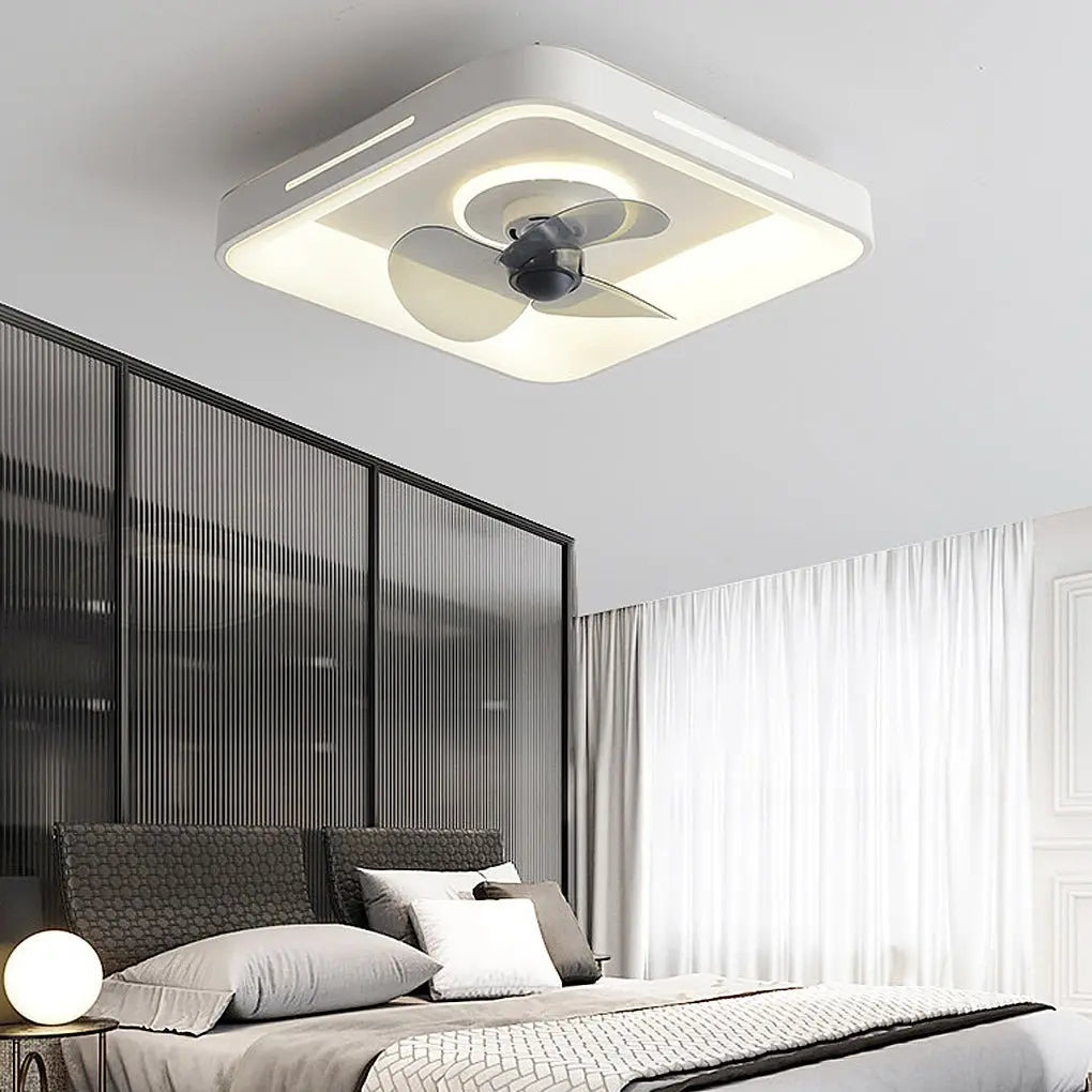 Ultra-Thin Nordic Inverter Ceiling Fan Light - Silent and Intelligent Ceiling Fan Lamp Luxe