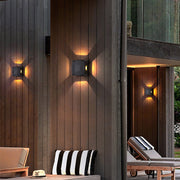 Stylish Waterproof Outdoor LED Wall Light for Villa Gates and Balconies