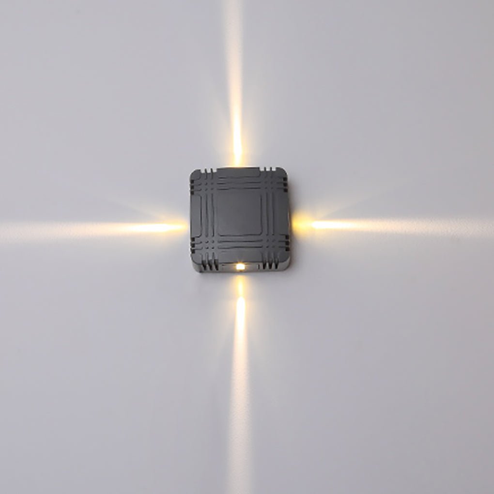 Stylish Waterproof Outdoor LED Wall Light for Villa Gates and Balconies