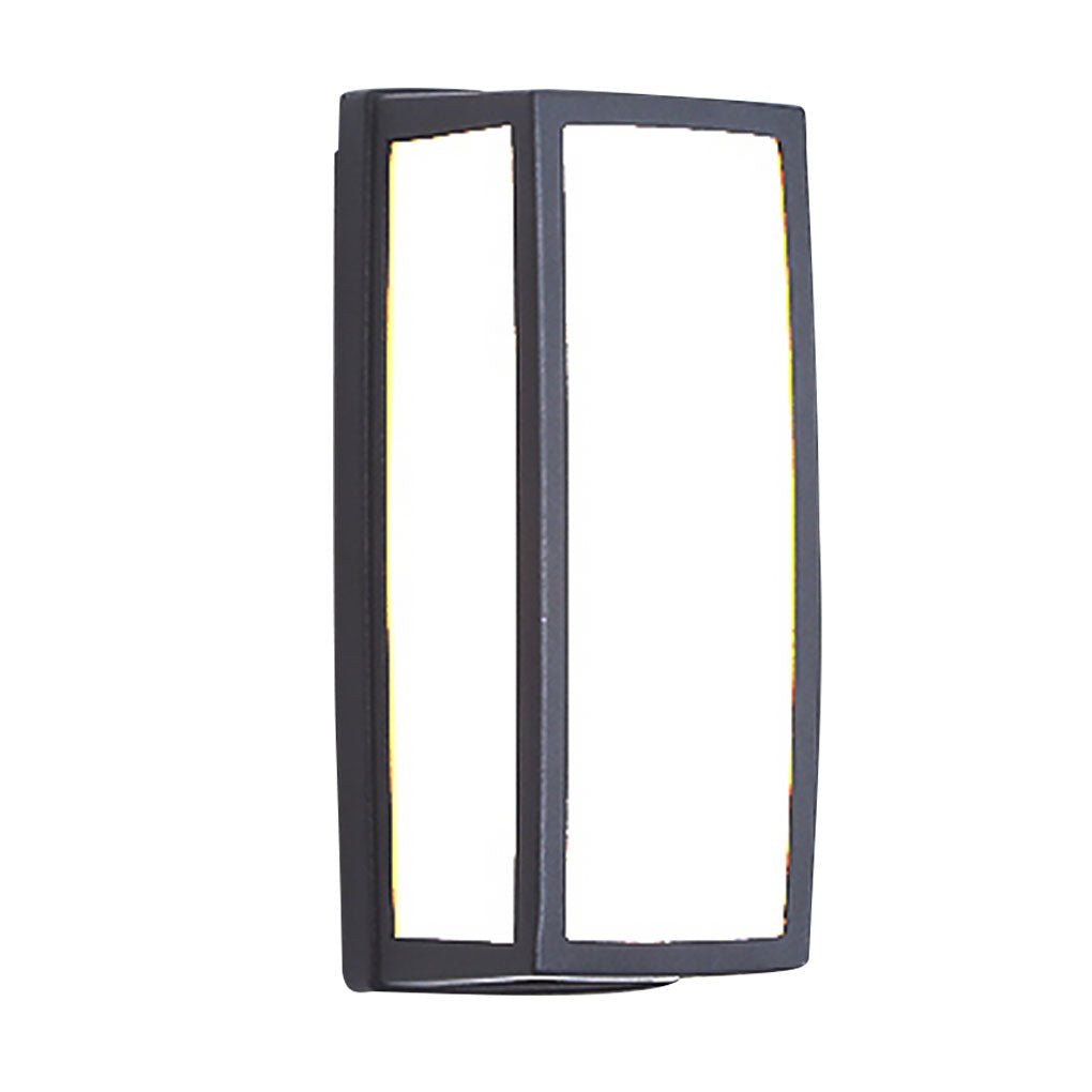 Double-Layer Outdoor Wall Sconce — Die-Cast Aluminum, LED, IP-Rated Weatherproof, Courtyard & Balcony
