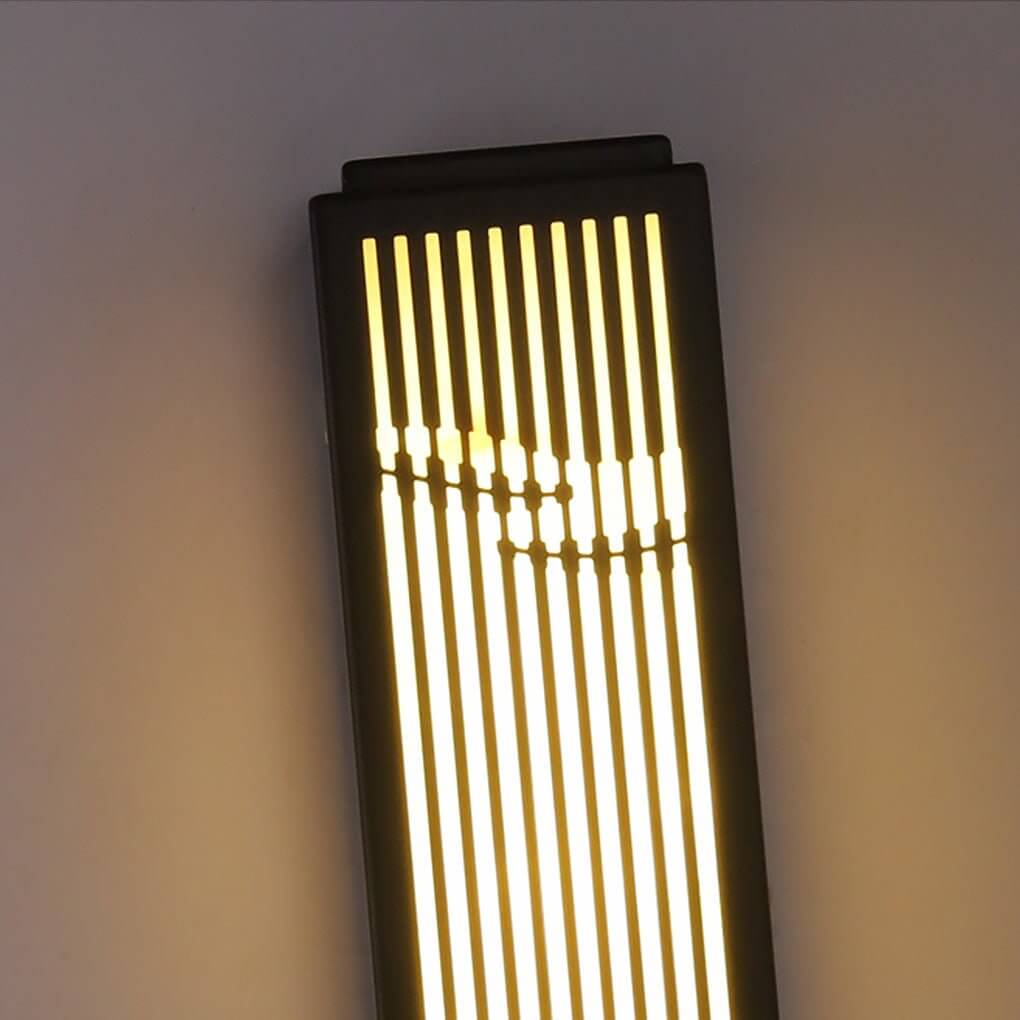 unique hollowed design waterproof wall lamp for outdoor villa courtyard gate