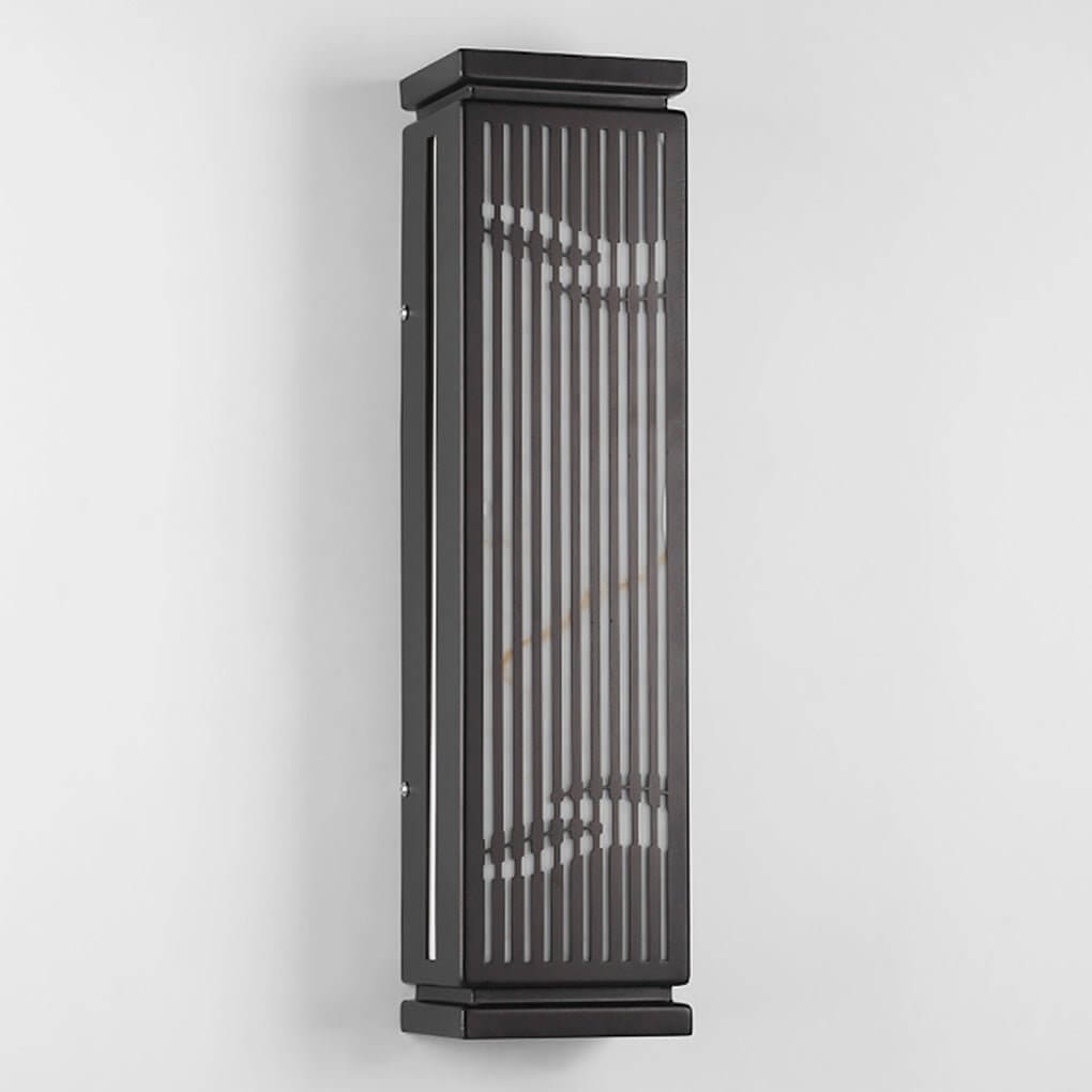 unique hollowed design waterproof wall lamp for outdoor villa courtyard gate