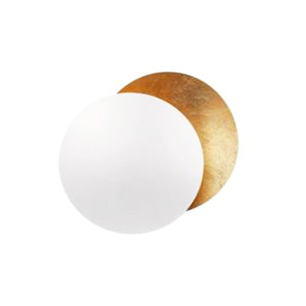 unique rotatable moon inspired led wall lamp in nordic minimalist design for bedside aisle and stairs