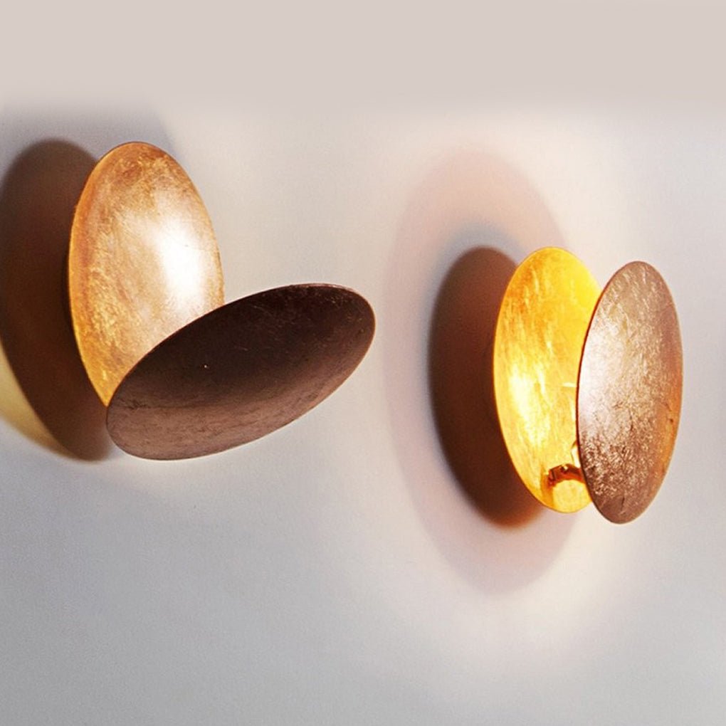unique rotatable moon inspired led wall lamp in nordic minimalist design for bedside aisle and stairs
