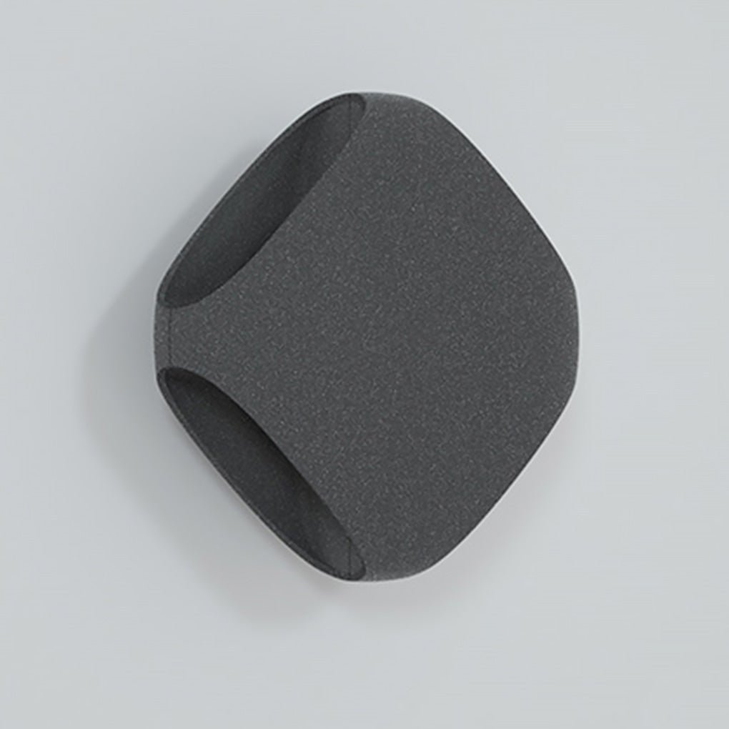 Modern Black Square Outdoor Wall Sconce — Die-Cast Aluminum, LED, IP54 Waterproof, Four-Sided Illumination