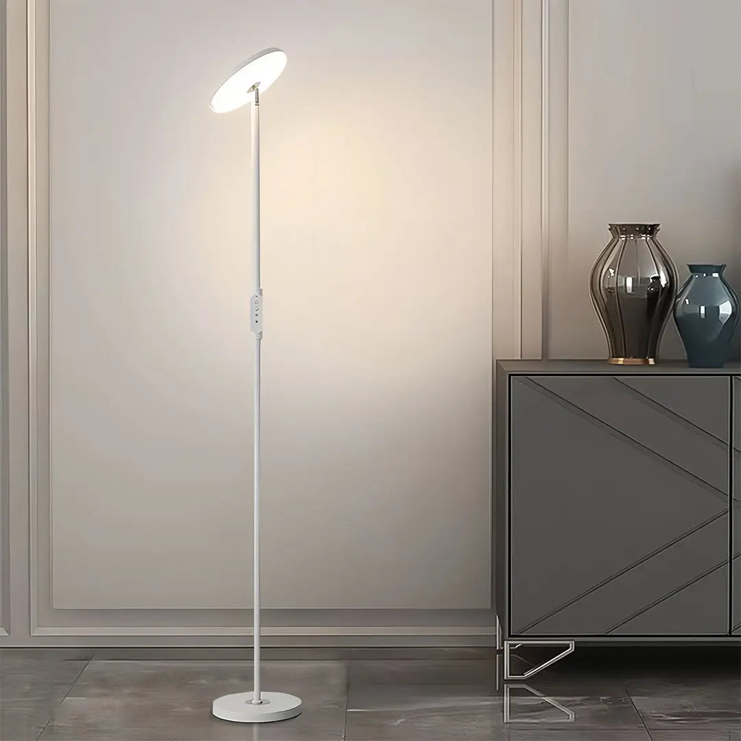 Uplight Floor Lamp with Ambient and Downlight for Reading Luxe