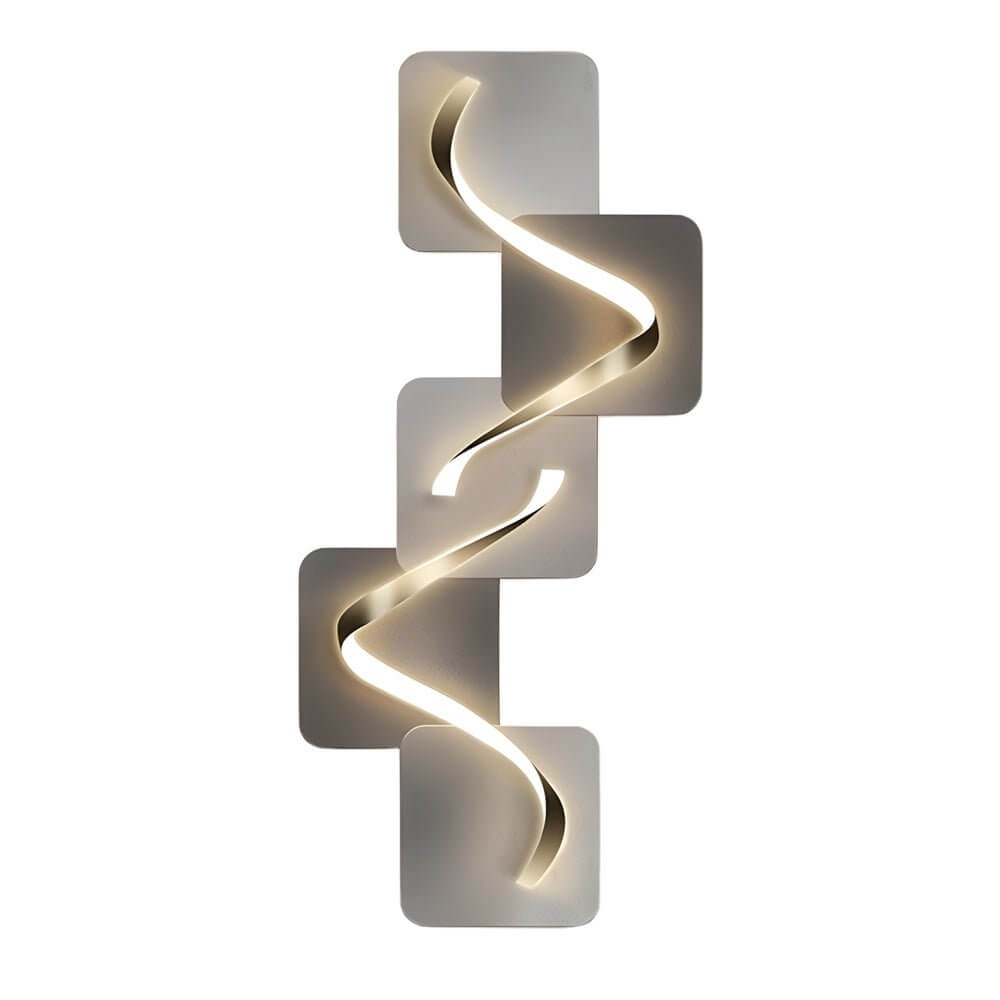 usb powered geometric led wall art decorative wall painting