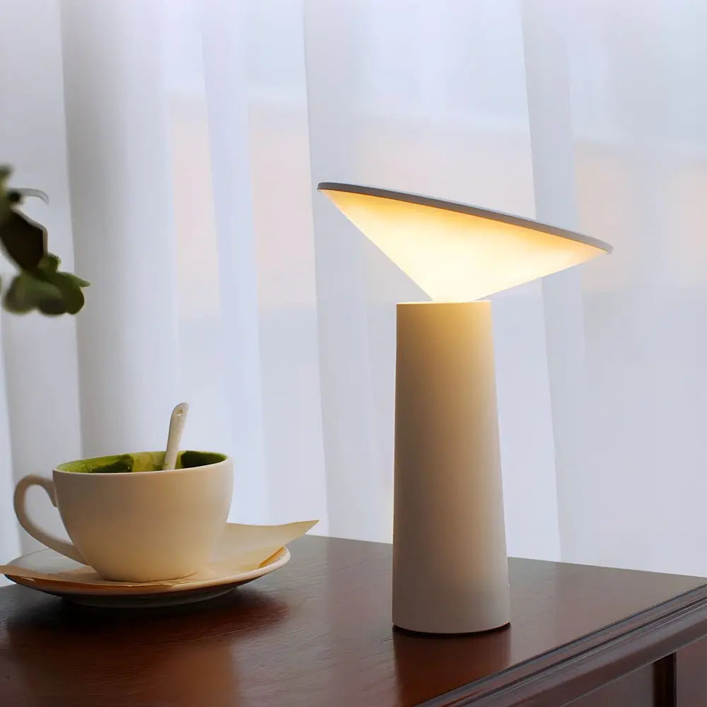 USB Rechargeable Rotatable LED Torch Downlight Table Lamp Luxe