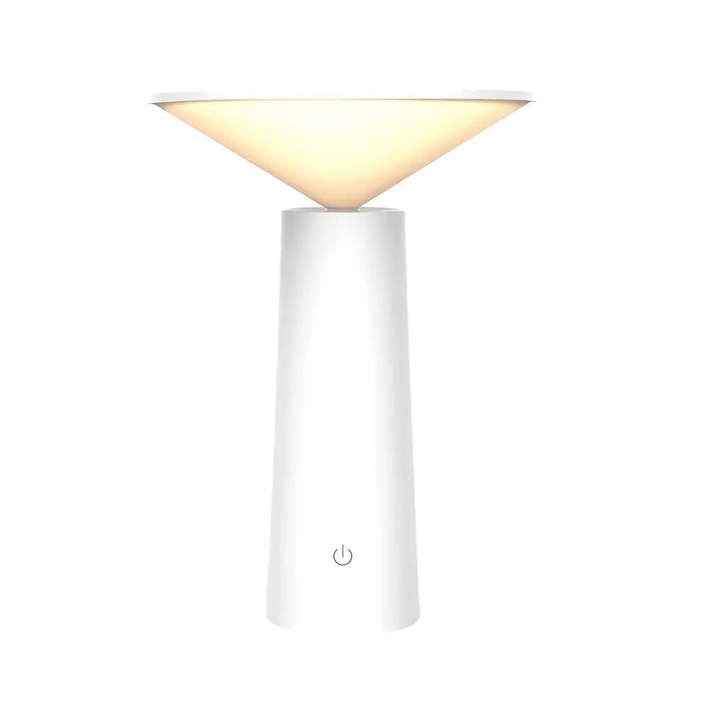 USB Rechargeable Rotatable LED Torch Downlight Table Lamp Luxe