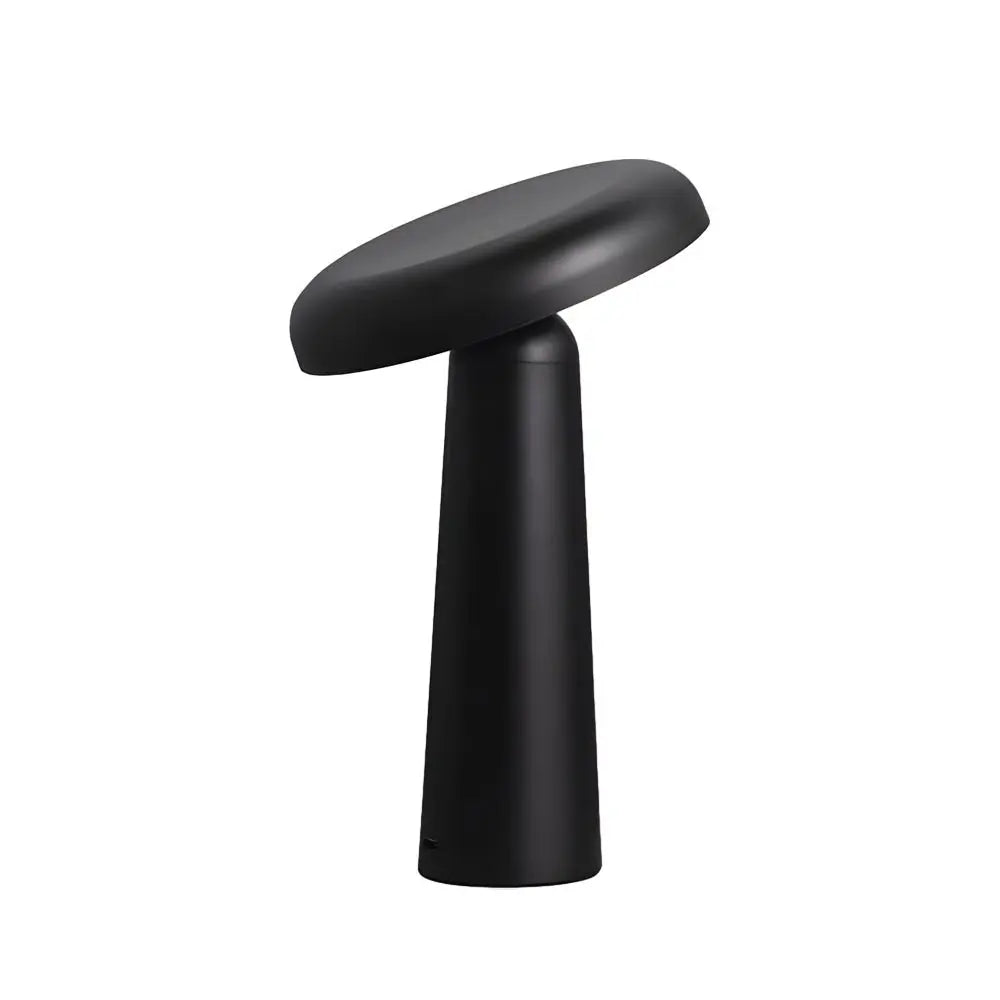 USB Rechargeable Touch Dimmable Table Lamp with Tiltable Mushroom Design Luxe
