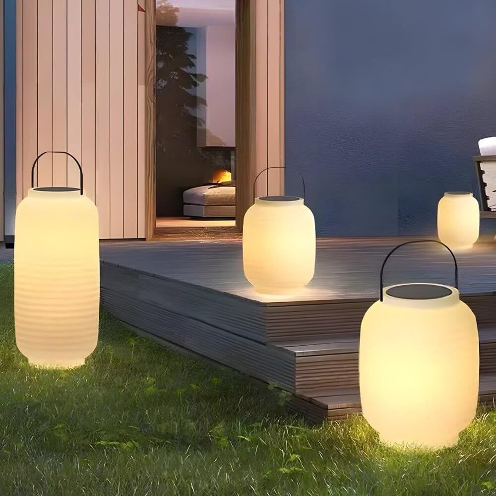 usbsolar portable led rgb outdoor sound lantern