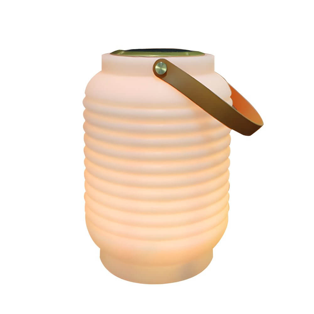 usbsolar portable led rgb outdoor sound lantern