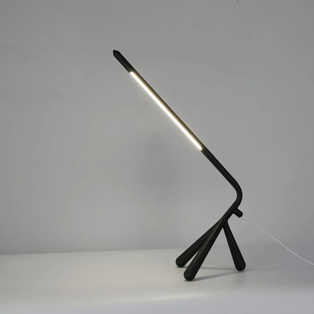 Unique Rotatable LED Table Lamp with Three Legs for Eye-Care Accent Lighting Luxe
