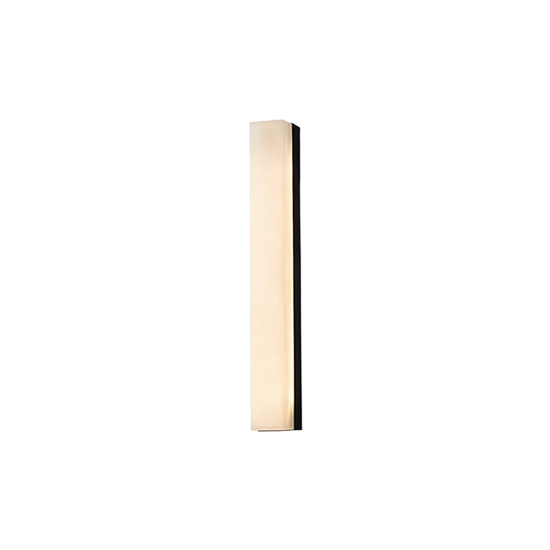 Modern Minimalist Linear Wall Sconce — Hammered Copper and Marble, LED, 3000K, 40cm–100cm