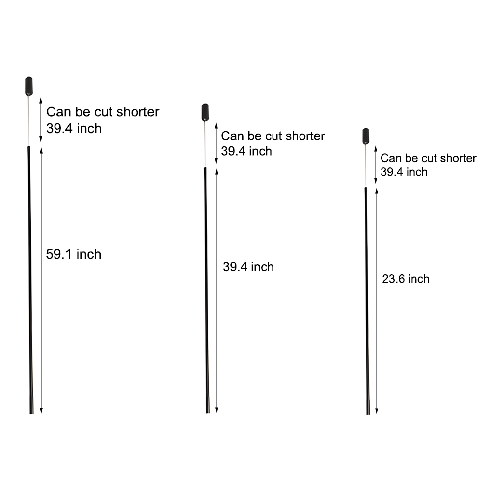 vertical linear led pendant ceiling light in black long design